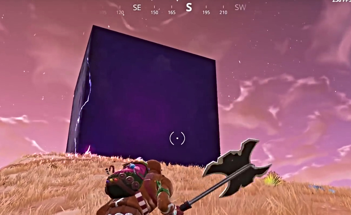 Ominous Purple Cube Appears In Fortnite