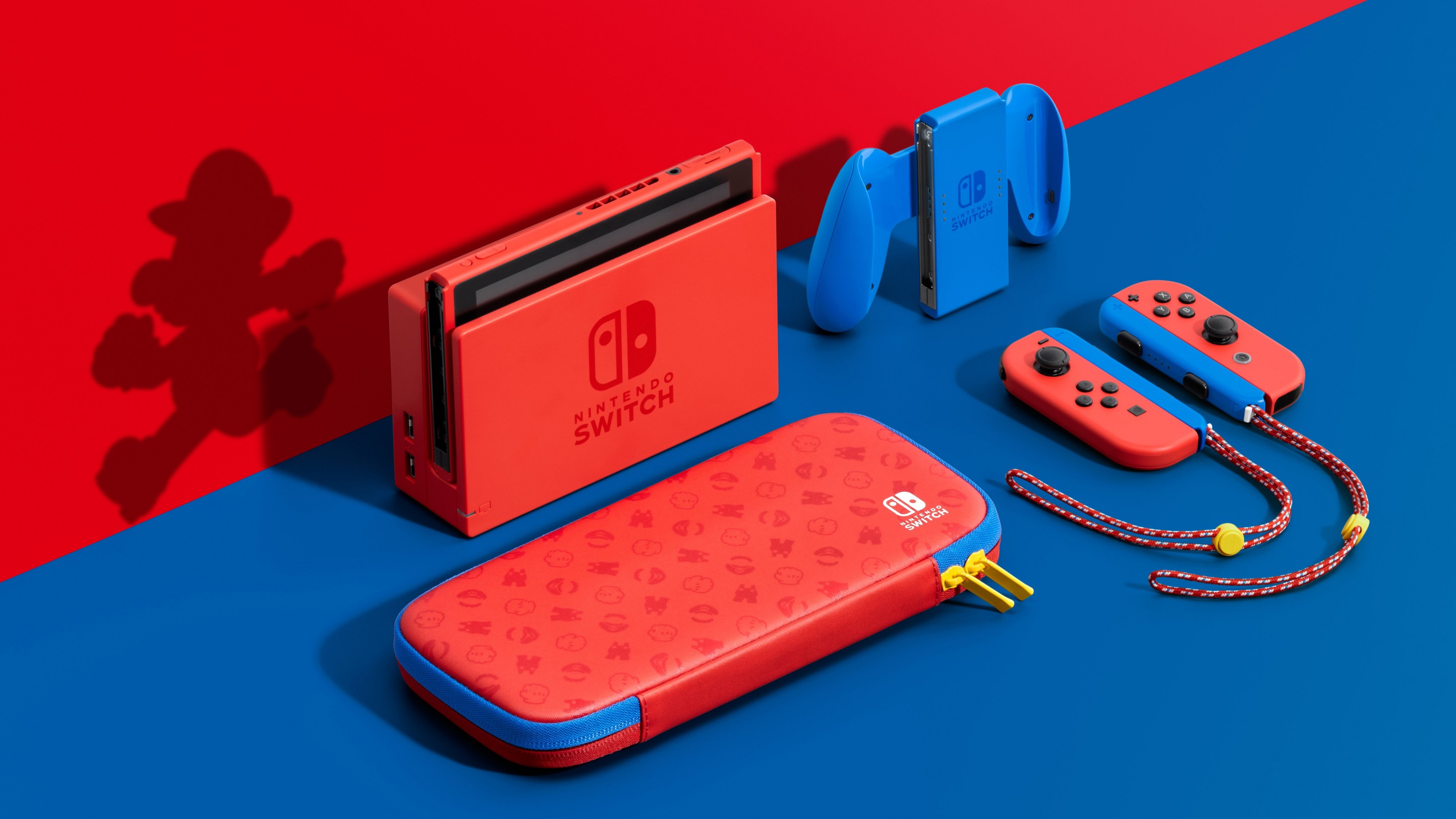 New Nintendo Switch Console Revealed With Mario Red & Blue Edition