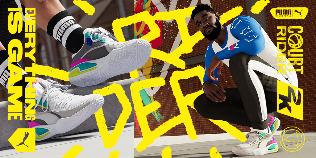 NBA 2K21 Gets New Puma Gear, Including The Court Rider 2K Sneaker