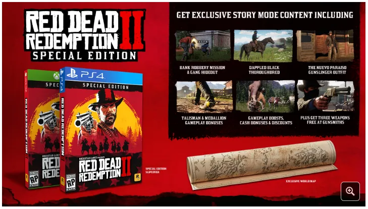 Rockstar Reveals Pre-Order Bonuses And Special Editions For Red Dead Redemption II