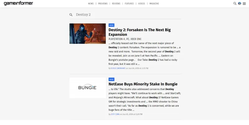 Welcome To The New Gameinformer.com