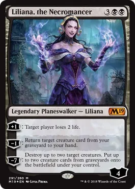 Check Out Magic: The Gathering's Liliana, the Necromancer