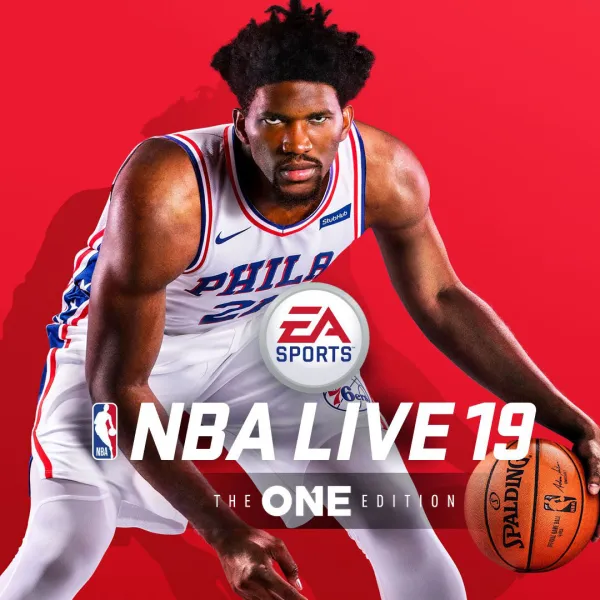 76er Joel Embiid Graces The Cover Of NBA Live 19