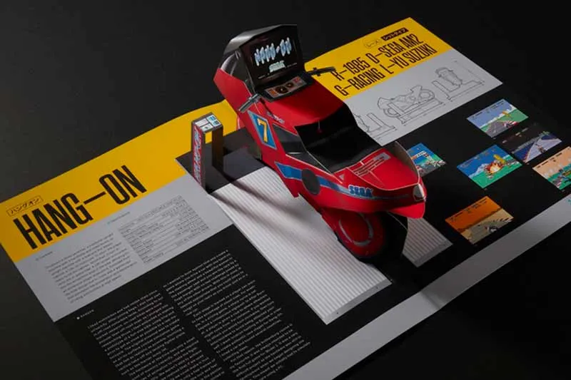 This Kickstarter Is Seeking Funds For A Pop-up Book About Sega's Arcade History
