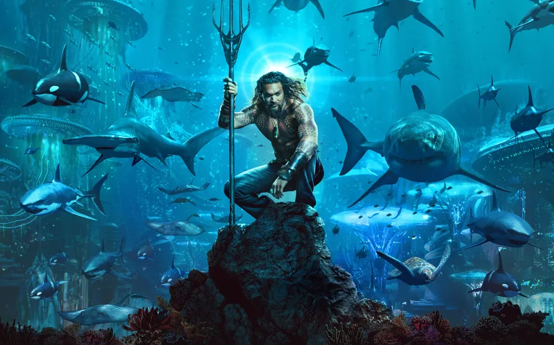 New Extended Trailer Shows Off Aquaman’s Traditional Green and Gold Look