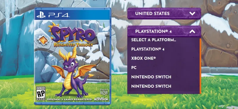 Spyro Reignited Trilogy Website Lists Unannounced PC And Switch Versions