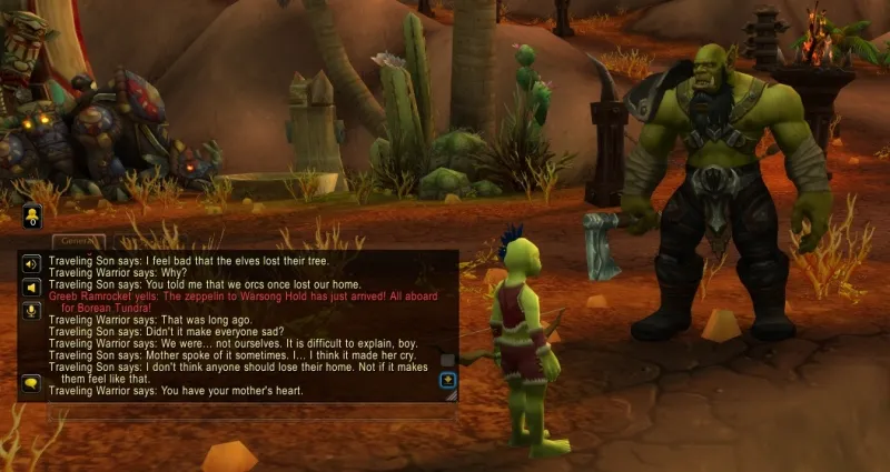 World Of Warcraft Has A God Of War Reference That Comments On Recent Lore Controversy