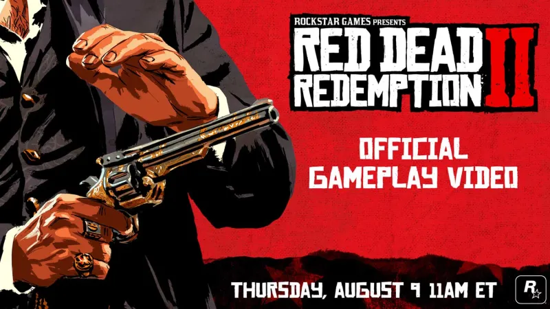 New Red Dead Redemption II Gameplay Trailer Coming Tomorrow