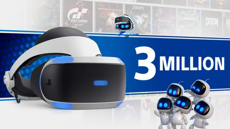 PSVR Hits 3 Million Sales