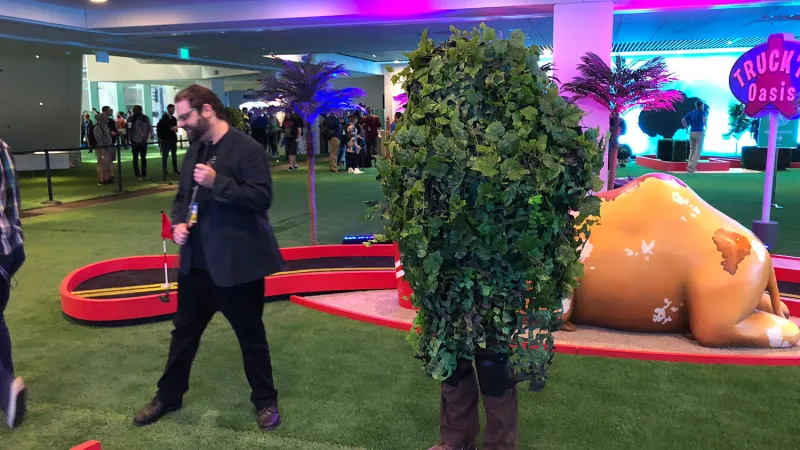 We Played 9 Holes Of Fortnite Minigolf At PAX West