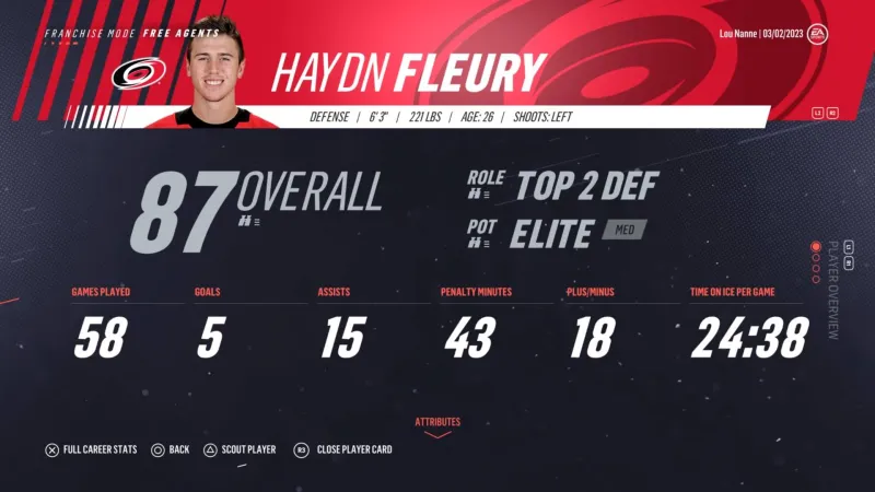 NHL 19 Franchise Mode Scouting System Tips