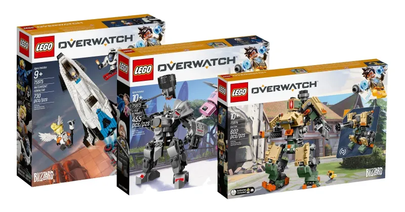 More Overwatch Lego Sets Shown, Including Widowmaker And Reinhardt