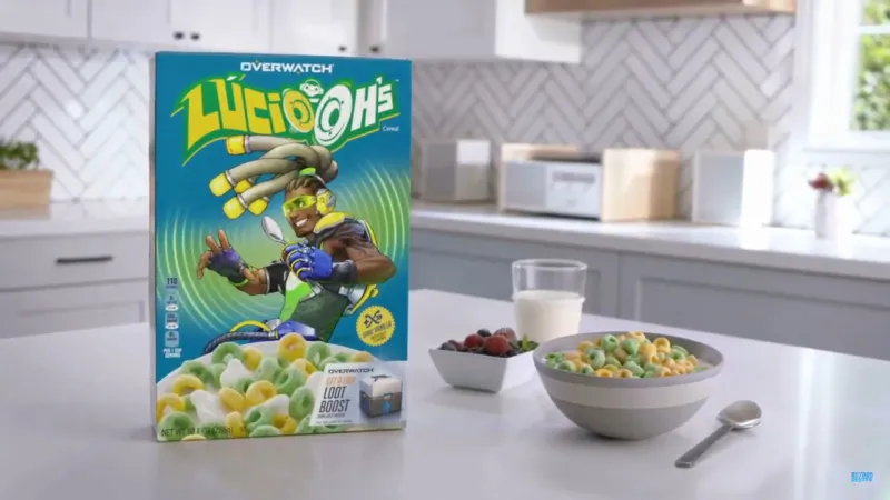 Overwatch Breakfast Cereal Announced At BlizzCon
