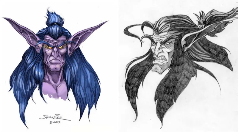 Explore Warcraft III's Origins In This Rare Concept Art Gallery