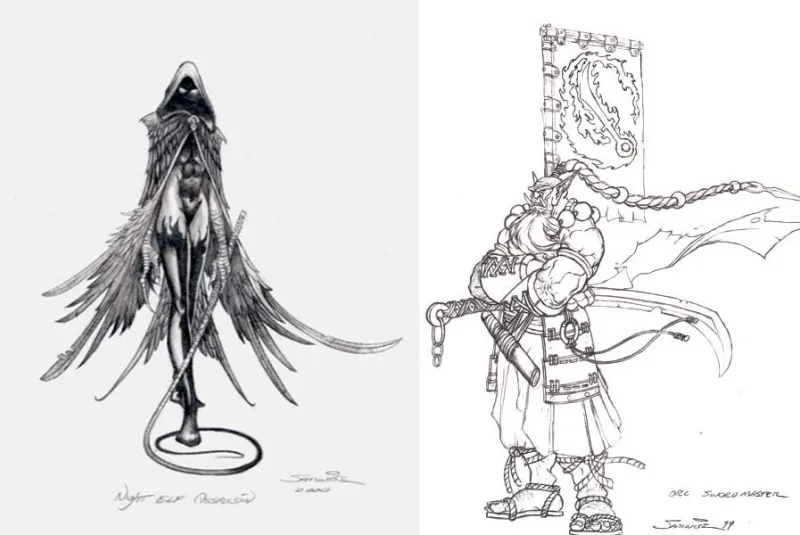 Explore Warcraft III's Origins In This Rare Concept Art Gallery