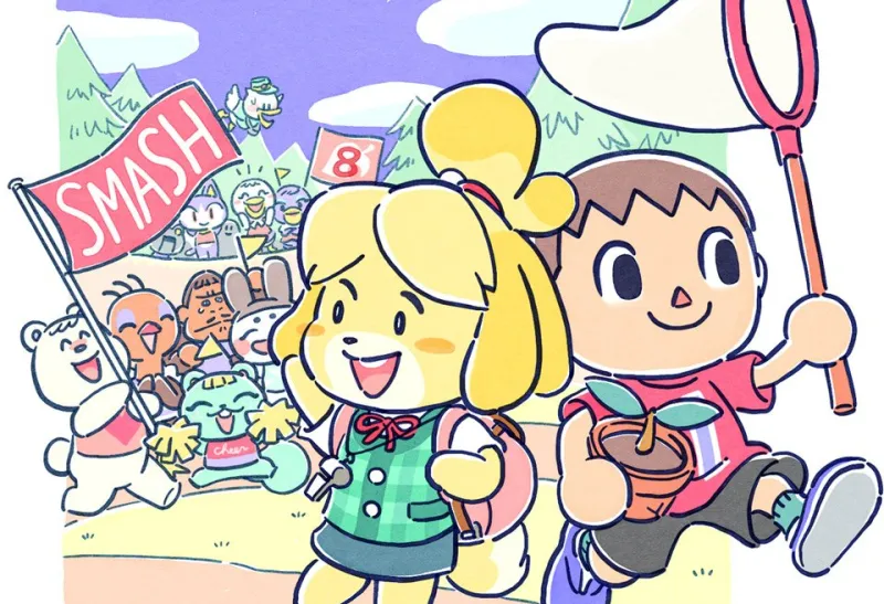 Developers Celebrate Release Of Smash Bros. With Art Countdown
