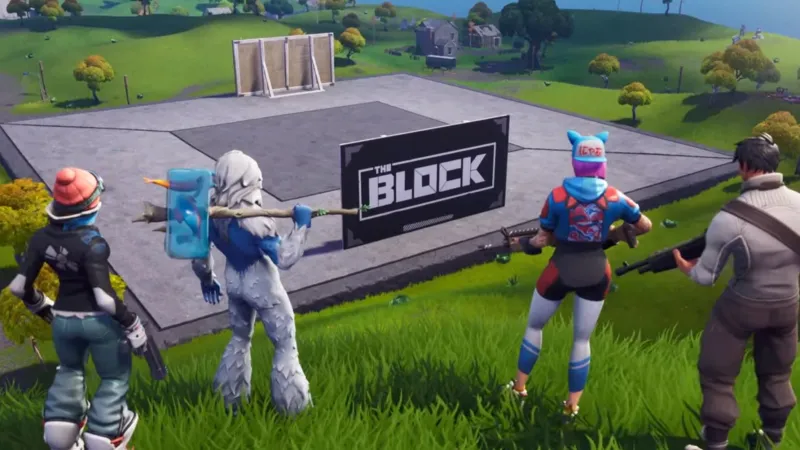 Fortnite Highlighting Fan Creations In New Zone Called The Block
