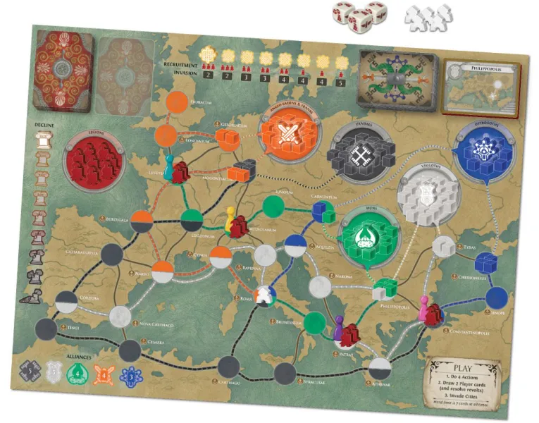 Top Of The Table – Pandemic: Fall of Rome