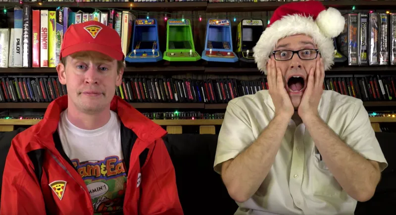 Macaulay Culkin And Angry Video Game Nerd Diss Home Alone Games Together