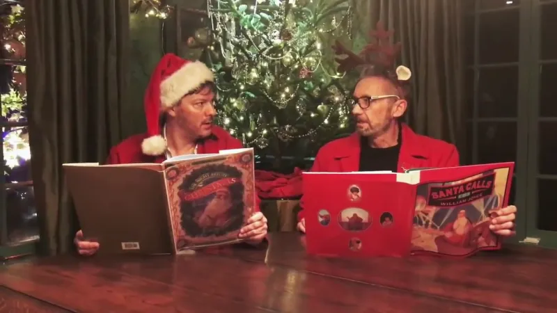 Voices Of Solid And Liquid Snake Read The Night Before Metal Gear