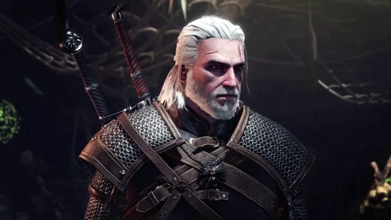The Witcher's Geralt Lands In Monster Hunter World Today