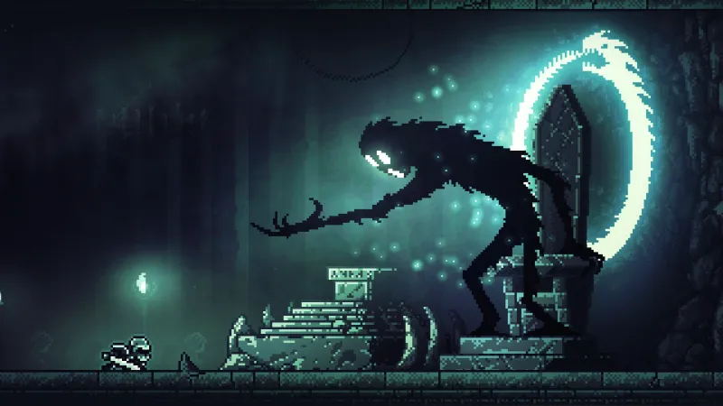 A Puzzle Platformer About Fighting The Darkness