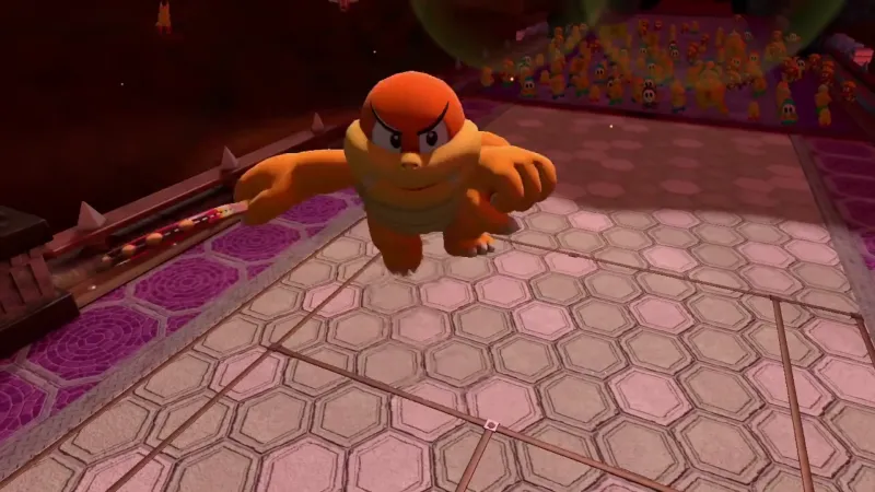 Super Mario Bros. 3 Mid-Boss Boom Boom Comes To Mario Tennis Aces
