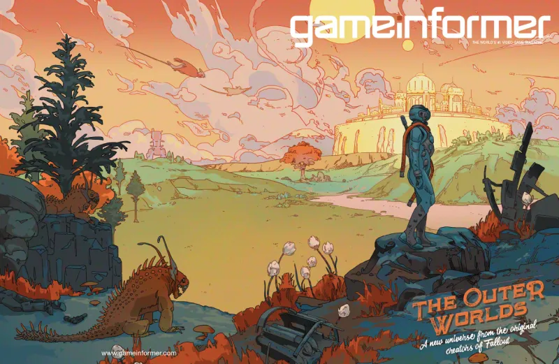March Cover Revealed – The Outer Worlds