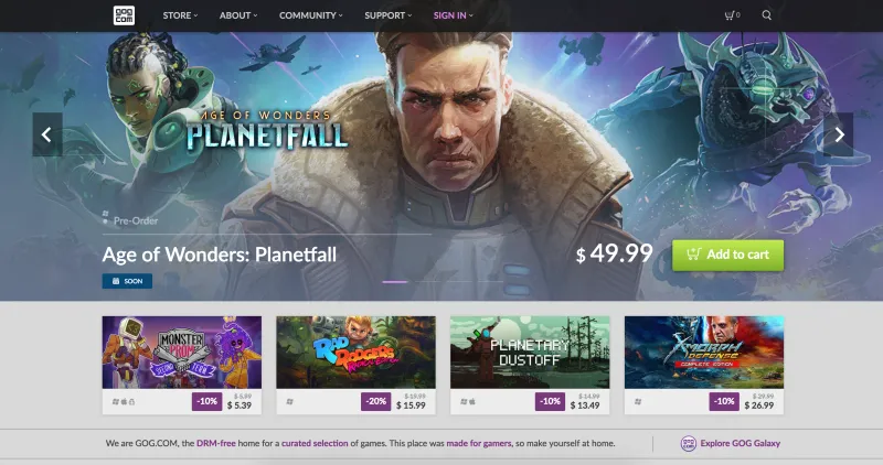 Digital Storefront GOG Hit With Layoffs