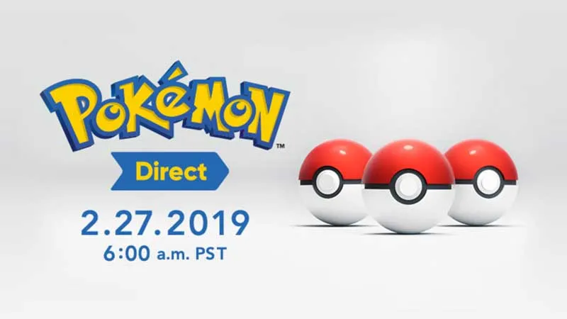 Nintendo Livestreaming Pokémon Direct Tomorrow