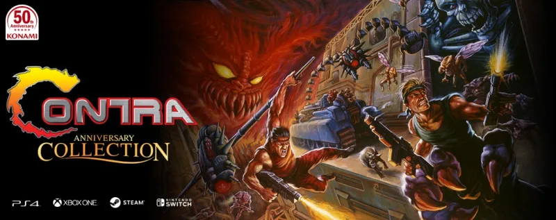 Konami Announces Anniversary Collections Starring Castlevania, Contra, And Arcade Classics