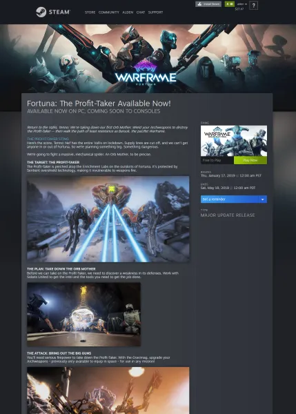 Valve Plans Steam Facelift With Library Redesign, New Events Page