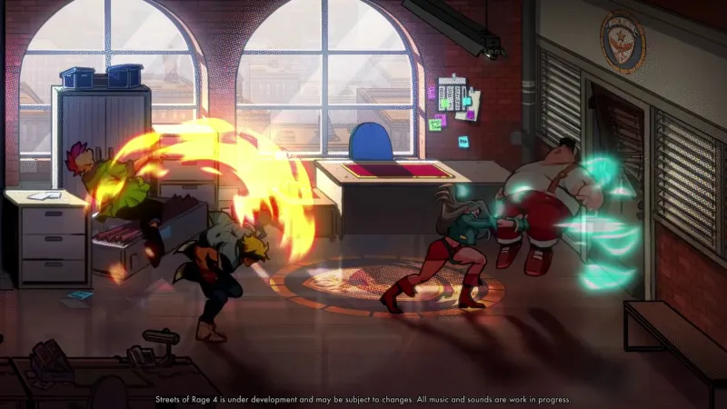 Streets of Rage 4's Combat Revealed In New Teaser Trailer