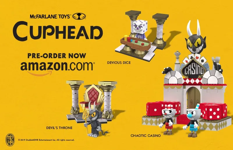 You'll Want To Sell Your Soul To The Devil For These Cuphead Construction Sets
