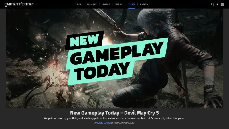 Gameinformer.com Roadmap: Dark Mode, Merch, and More