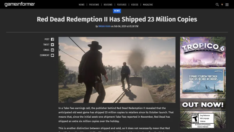 Gameinformer.com Roadmap: Dark Mode, Merch, and More