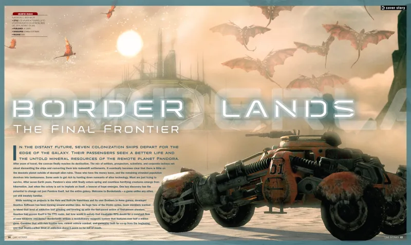 See How Much Borderlands Changed By Reading Our Original 2007 Cover Story