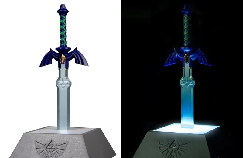 This Zelda Master Sword Lamp Will Keep The Poes At Bay