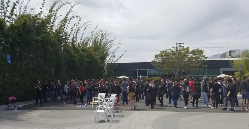 Riot Employees Walk Out To Protest Company's Lawsuit Policies