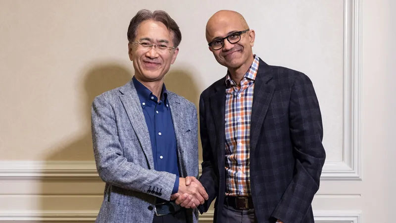 Sony And Microsoft Team Up On Tech