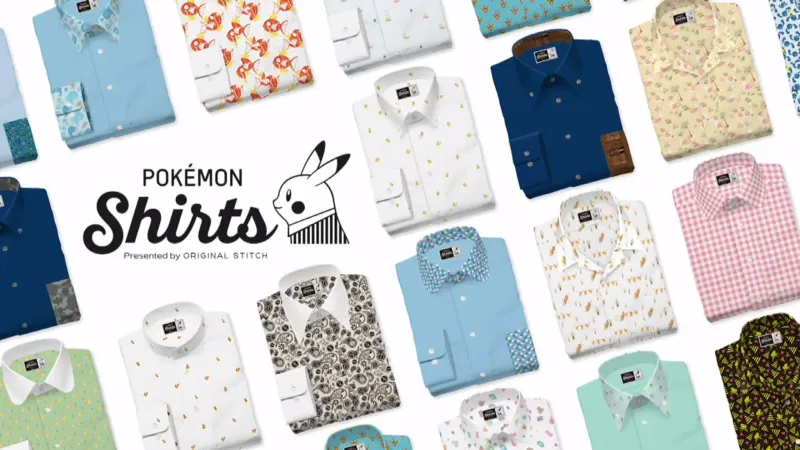 Original Stitch's Awesome Pokémon Shirts Are Coming To North America And Europe