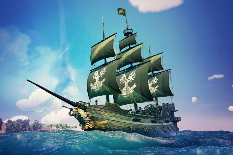 Sea Of Thieves Adds Halo-Themed Ship Free This Week