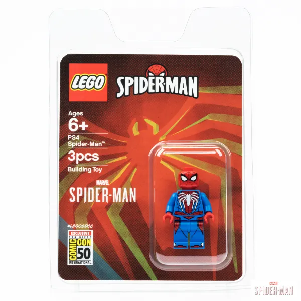 A Lego Spider-Man Minifig Based On The PS4 Game Will Be Available Exclusively At SDCC