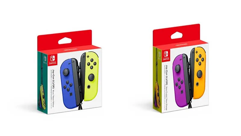 Nintendo Releasing New Switch Joy-Con Colors