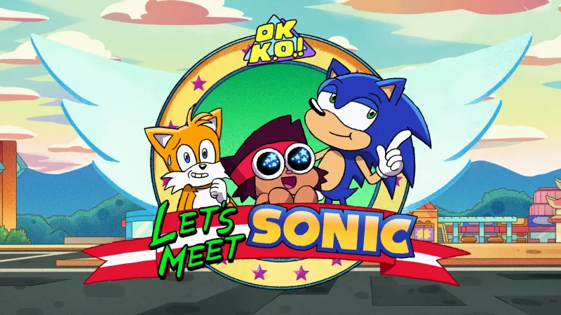 Sonic The Hedgehog Joins OK K.O.! Let's Be Heroes In An Upcoming Episode To Save The Day