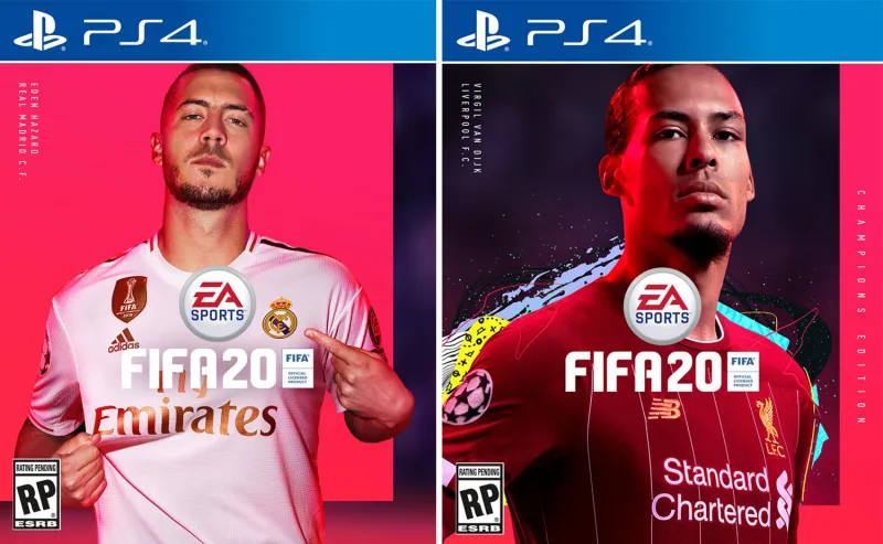 Update: Legend Zidane Joins Hazard, Van Dijk As FIFA 20 Cover Athlete