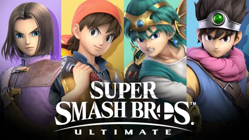Super Smash Bros. Ultimate's Dragon Quest Hero DLC Fighter Is Available Now
