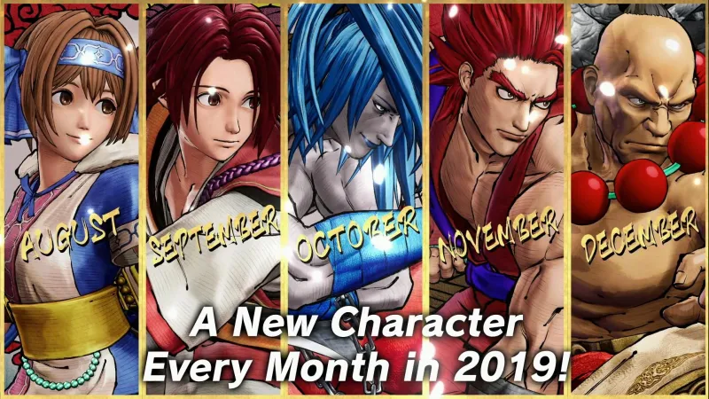 Samurai Shodown Shows DLC Characters For 2019, Introduces Season 2 For 2020