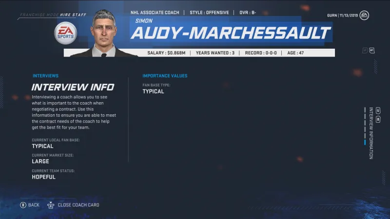 Everything You Need To Know About NHL 20's Franchise Mode