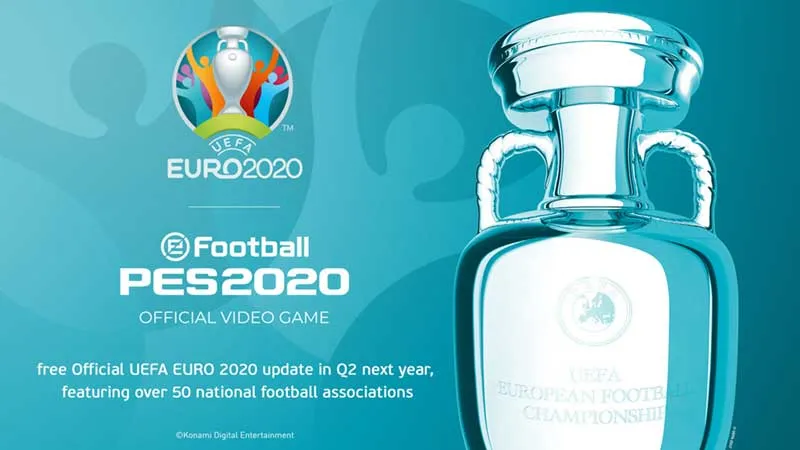PES 2020 Gets Exclusive License For Euro 2020 Competition